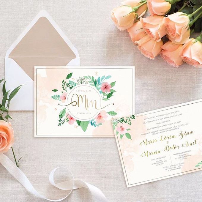 Invitation card and Souvernir Gift by Memoir card - 011 Invitation card and Souvernir Gift by Memoir card - 011