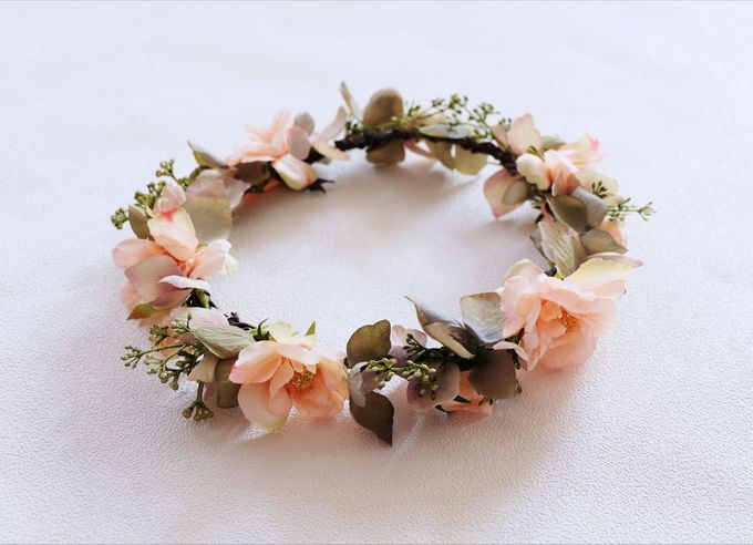 Natural Flower Crown by Cup Of Love Design Studio - 001 Natural Flower Crown by Cup Of Love Design Studio - 001