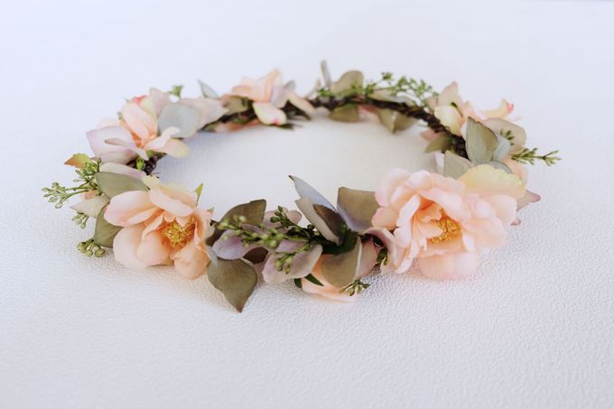 Natural Flower Crown by Cup Of Love Design Studio - 002 Natural Flower Crown by Cup Of Love Design Studio - 002