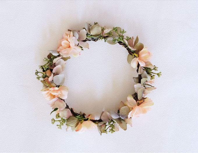 Natural Flower Crown by Cup Of Love Design Studio - 003 Natural Flower Crown by Cup Of Love Design Studio - 003