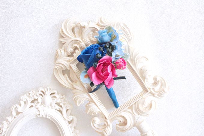 Contrast Combination of Royal Blue and Pink by Cup Of Love Design Studio - 001 Contrast Combination of Royal Blue and Pink by Cup Of Love Design Studio - 001