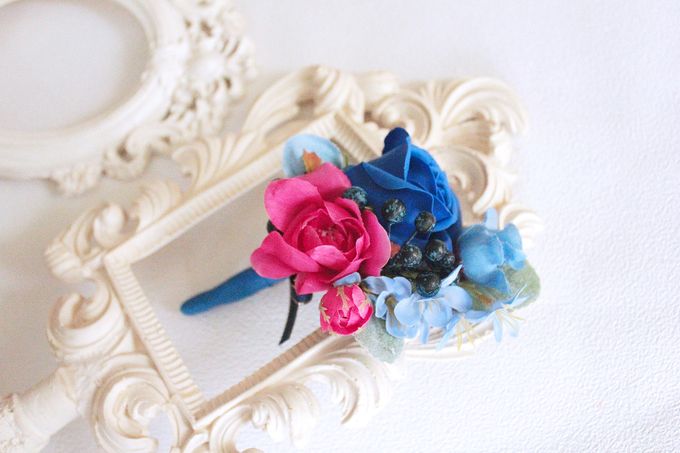 Contrast Combination of Royal Blue and Pink by Cup Of Love Design Studio - 002 Contrast Combination of Royal Blue and Pink by Cup Of Love Design Studio - 002