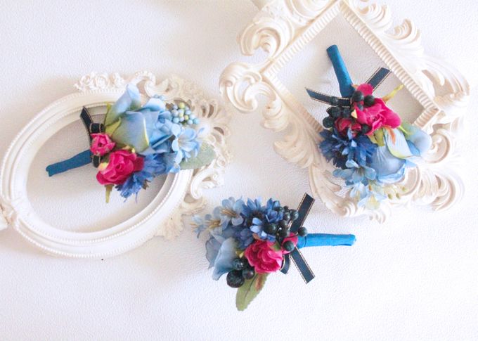 Contrast Combination of Royal Blue and Pink by Cup Of Love Design Studio - 004 Contrast Combination of Royal Blue and Pink by Cup Of Love Design Studio - 004