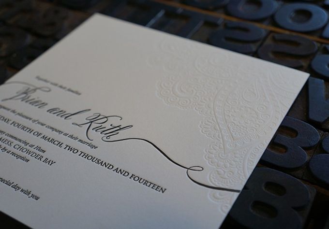 Brian & Ruth by D&d Letterpress - 001 Brian & Ruth by D&d Letterpress - 001